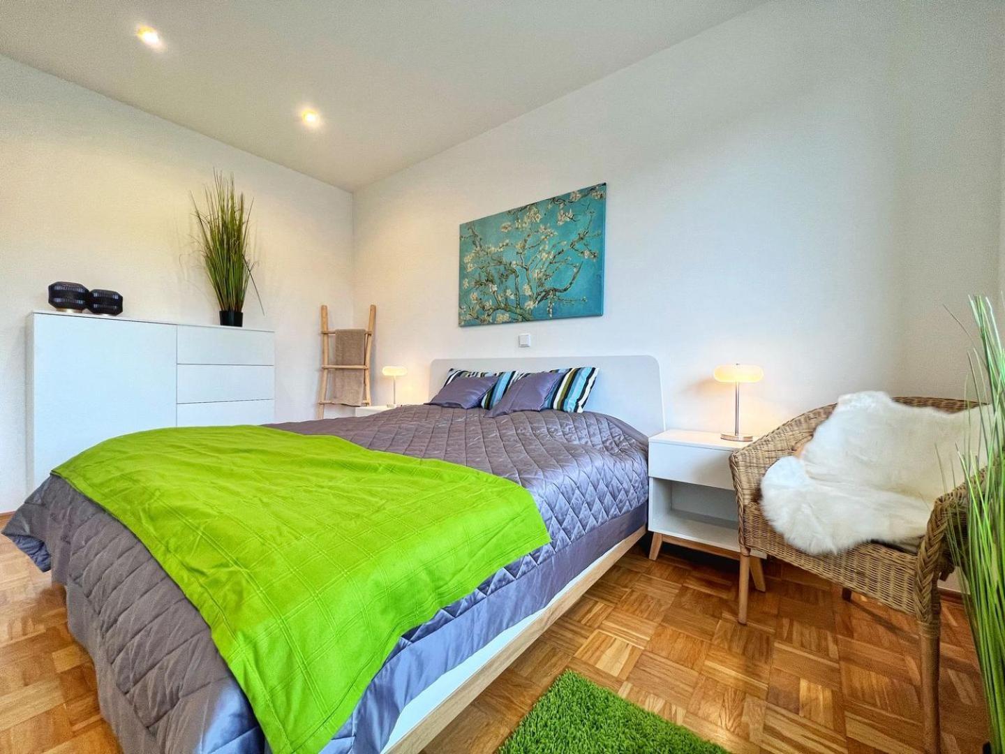 4-Sterne Ferienwohnung Waldblick Schweinfurt Dış mekan fotoğraf